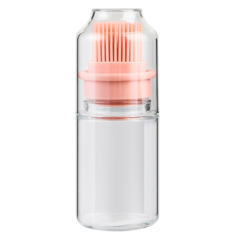Silicone Oil Bottle with High-Temp BBQ Brush