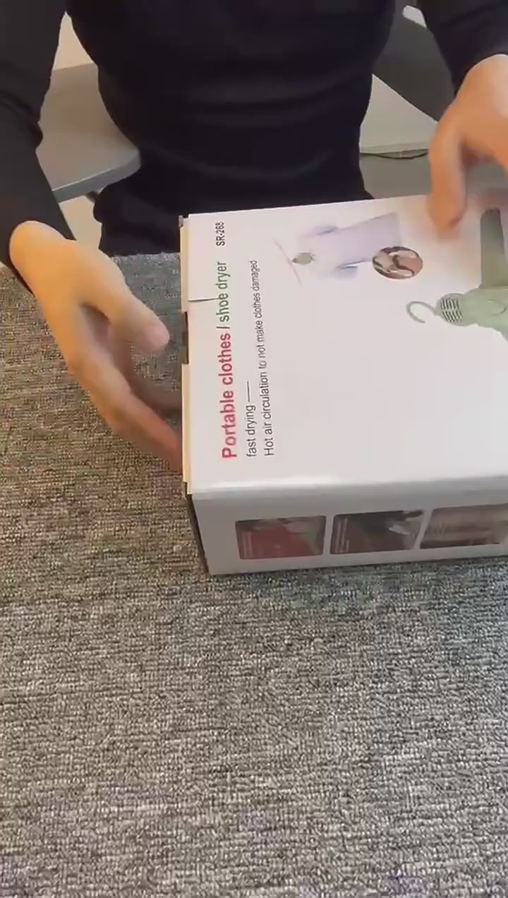 Portable Clothes & Shoe Dryer